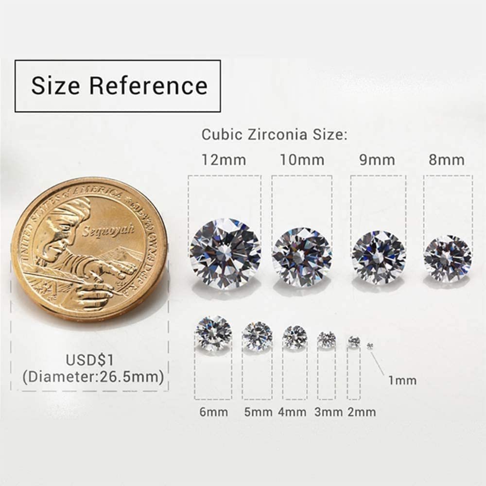 czダイヤ オーバル bi-color Amazon | JIANGYUANGEMS 25個 7.0mm 5Aラウンドカットシーブルー